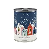 Kit di Coltivazione di Fiori da Regalare con Messaggio - Regalo di Natale per Donna e Uomo Regalo Originale Amici Famiglia Feste - Facilissimo da Usare - 100% Realizzato in Europa (Buone vacanze)
