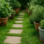 Come si crea un percorso verde tra i vasi? Ottieni un effetto naturale senza sacrificare praticità