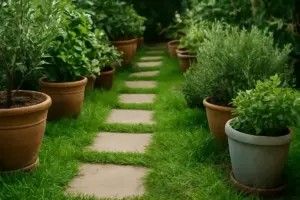Come si crea un percorso verde tra i vasi? Ottieni un effetto naturale senza sacrificare praticità