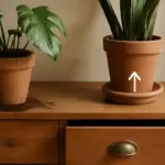 Quali errori evitare quando si inseriscono piante nei mobili? Il consiglio per minimizzare i danni al legno