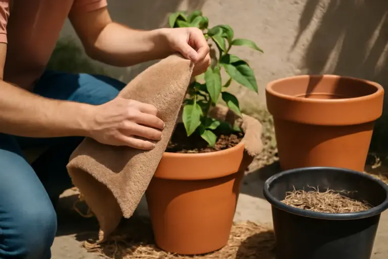 Come proteggere le radici dal calore dei vasi esposti al sole? L’accorgimento pratico che fa la differenza