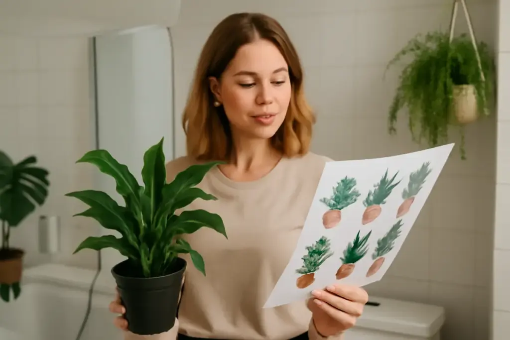 Come scegliere la pianta ideale per il bagno? Approfitta dell’umidità per una crescita rigogliosa senza errori