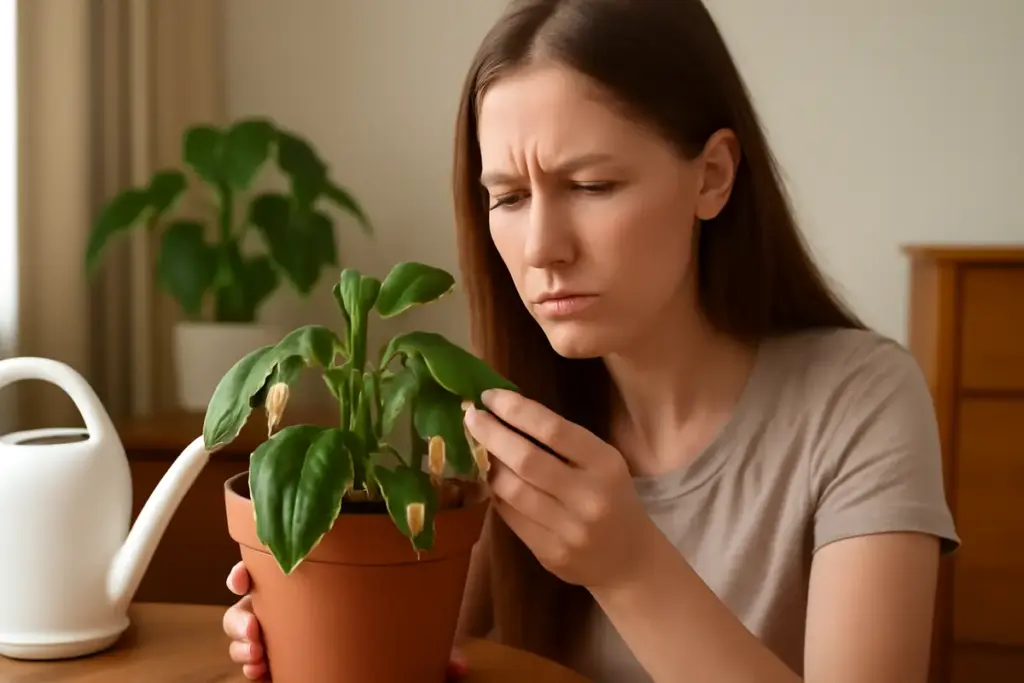 Cosa significa quando le foglie si accartocciano su se stesse? Il segnale che le tue piante ti stanno dando