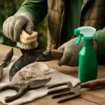 Pulizia degli attrezzi da giardinaggio: così previeni malattie e mantieni alto il rendimento
