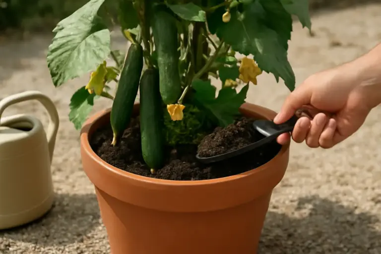 Coltivazione dei cetrioli in vaso: scopri il trucco per frutti croccanti e abbondanti