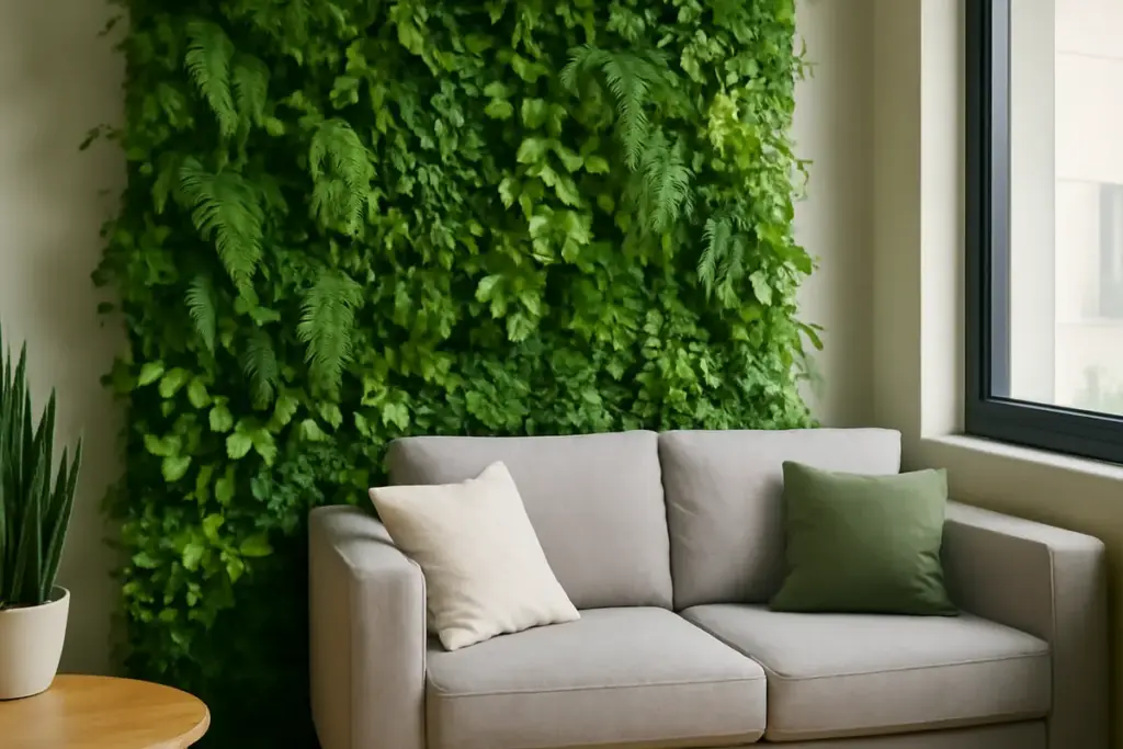 Verde verticale per appartamenti moderni: quali specie scegliere per pareti vive e facilità di manutenzione