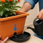 Come evitare il ristagno d’acqua nelle fioriere da esterno? La soluzione semplice per radici in salute