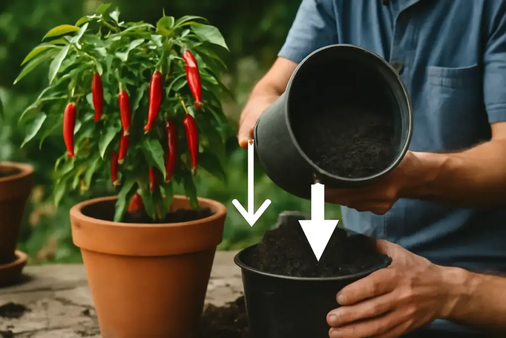 Coltivazione del peperoncino in vaso: il passo che molti saltano e compromette il raccolto